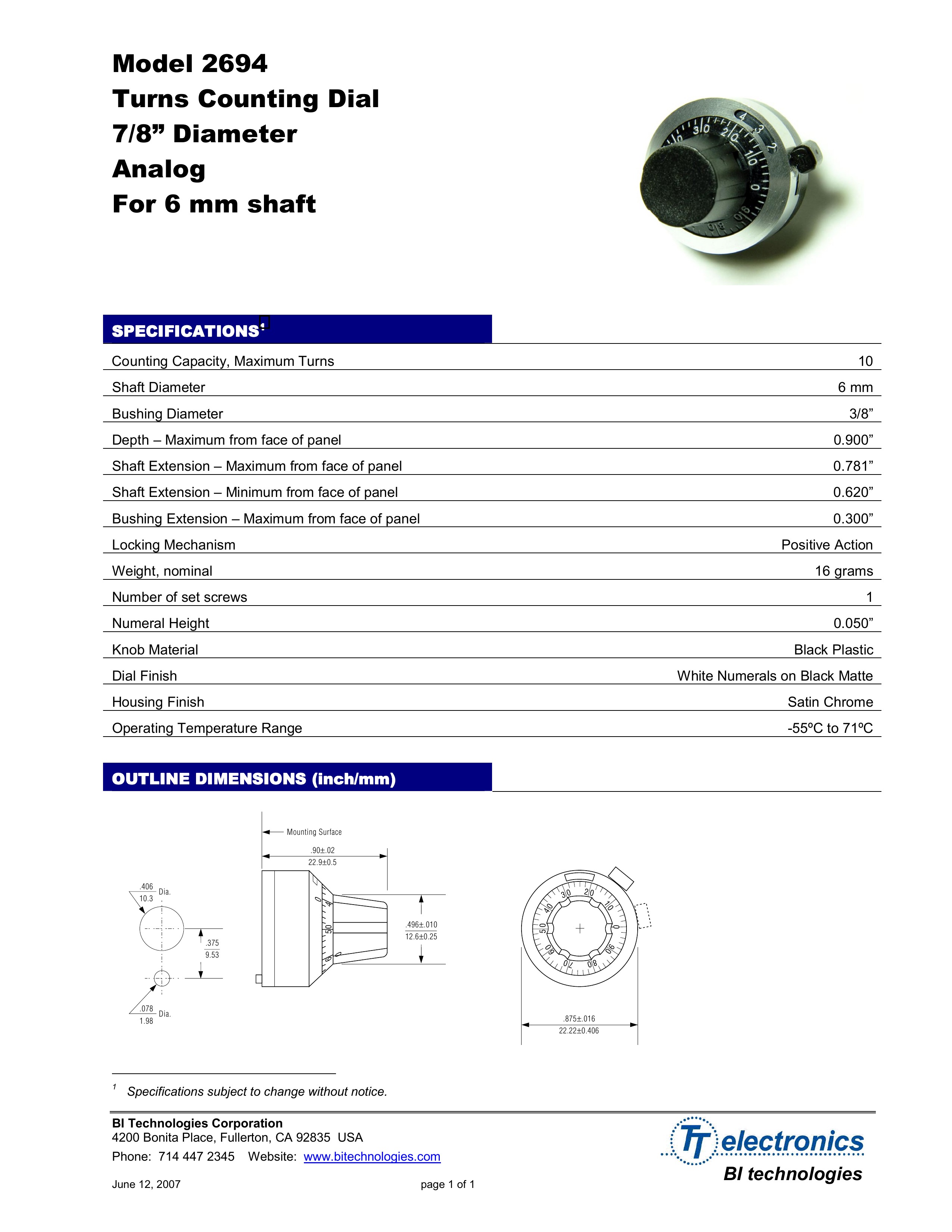 2694 Datasheet