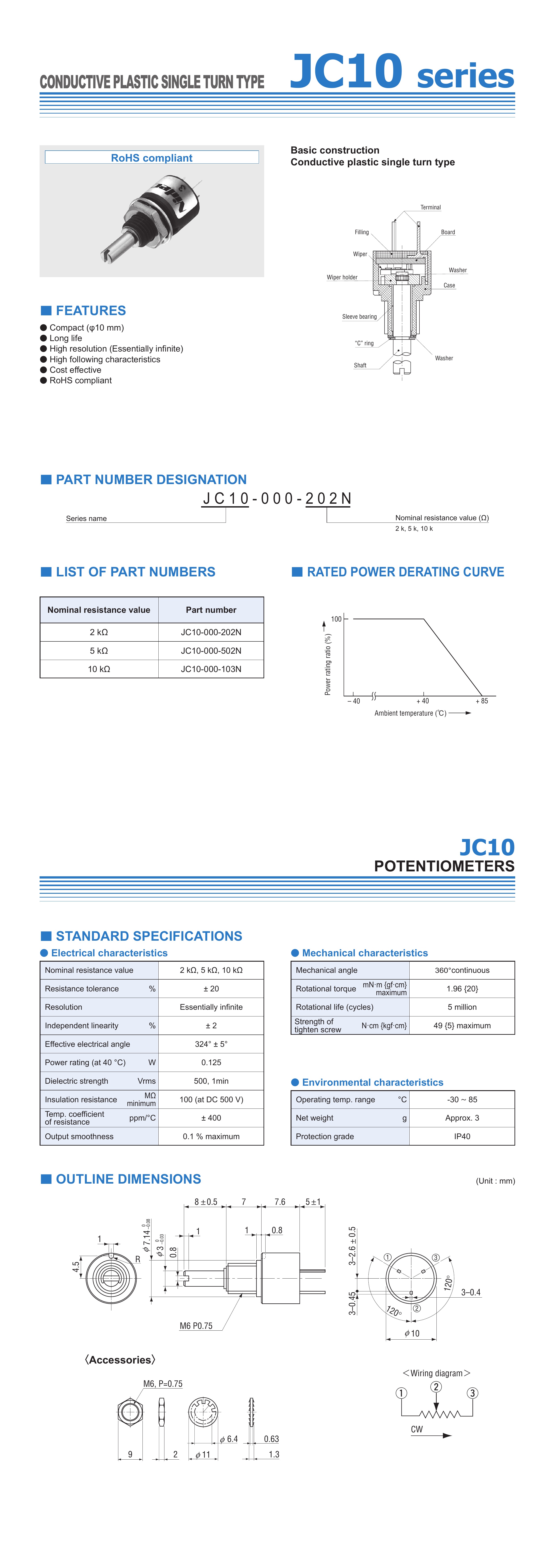 JC10 Datasheet