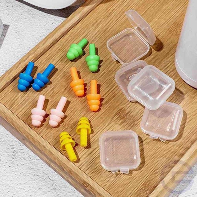 소음차단 이어캡 방수 귀마개 수영장 케이스