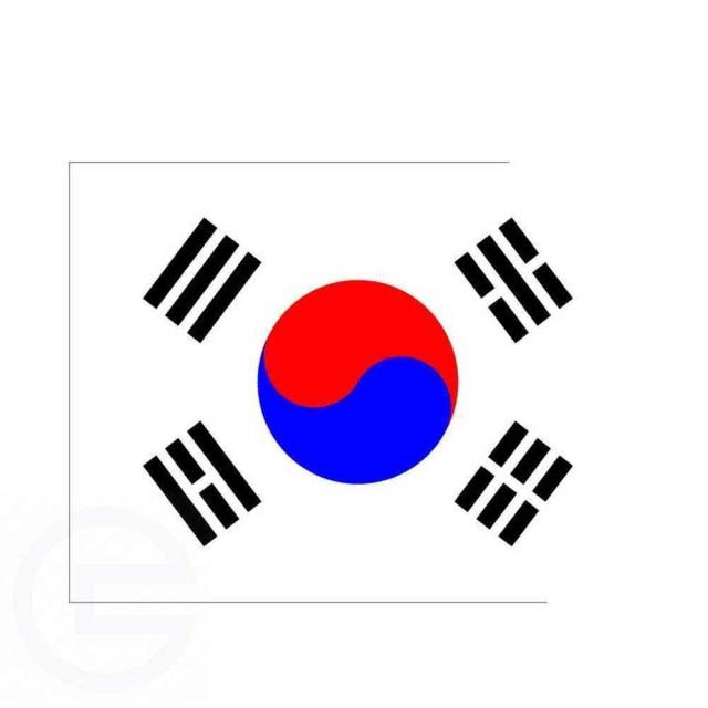태극기 게양용 7호 국기 방수태극기