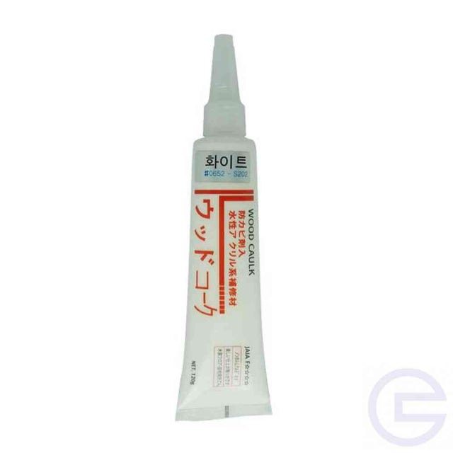 우드코크 화이트 120g 마루바닥보수 가구마루보수 틈새메꿈