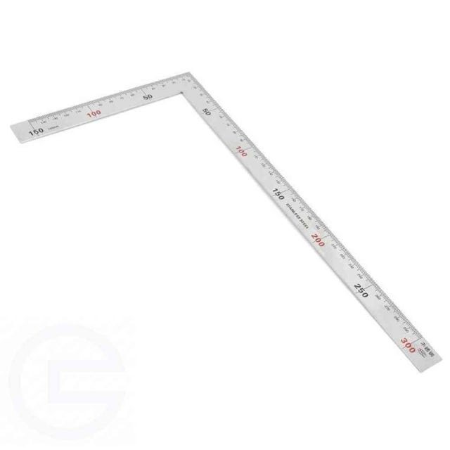 ㄱ자 30cm 50cm 스텐직각자 재단자 문구자